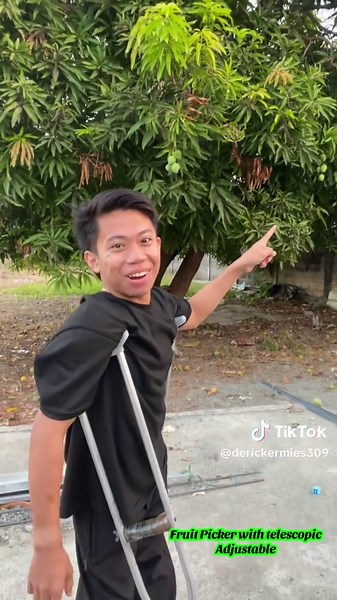 Telescopic Adjustable Fruit Picker for Efficient Harvesting