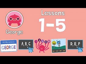 Endless Learning Academy George’s Lesson Plan Walkthrough (Preschool) Lessons 1-5