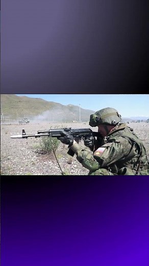 Russian Army "Tigr Armoured Fighting Vehicle" in Action during Military Exercise