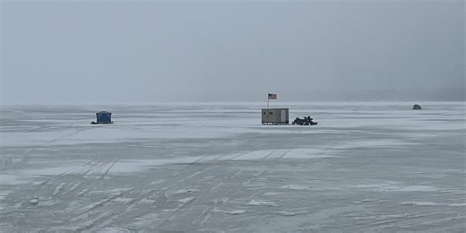 Anglers set camp on Lake Gogebic for 43rd annual Gogebic Lodge Ice Fishing Derby