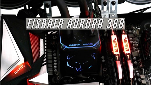 Alphacool Eisbaer Aurora 360 cooler - overview, install and performance