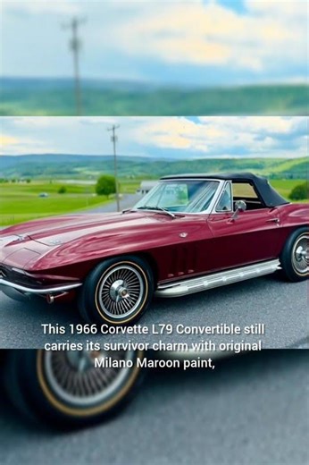 🔥1966 Corvette L79 Convertible