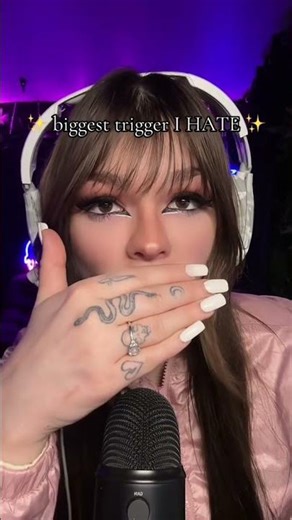 my most HATED ASMR triggers 😡 #asmr #asmrsounds #asmrtriggers