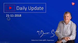 Watch the FX Daily Update from Darren Sinden for Wednesday 21st November 2018. Here's what he covers: ✅ The Dollar index bounce. ✅ AUD and NZD are back on the front foot. ✅ Durable Goods and Michigan Sentiment are on the calendar. ✅ The EU could rule on Italy today. ✅ It's one of the busiest travel days of the year in the USA. ✅ Oil prices, US energy stocks and OPEC - any chance of a rally? All Trading Involves Risk | Pepperstone | Facebook
