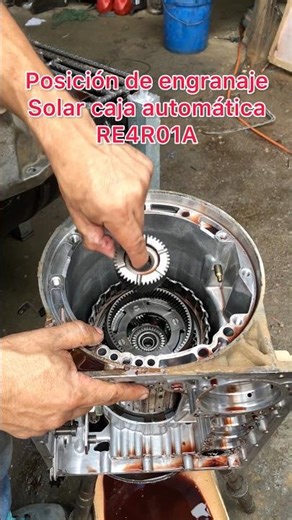 Posición de engranaje solar caja automática RE4R01A Nissan Frontier 1998