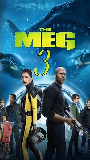 The Meg 3 (2025) Jason Statham Official trailer – Even Bigger, Even Deadlier 🦈🔥 #Shorts
