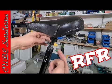 Bike Werkstatt gefederte Sattelstütze reparieren Cube RFR
