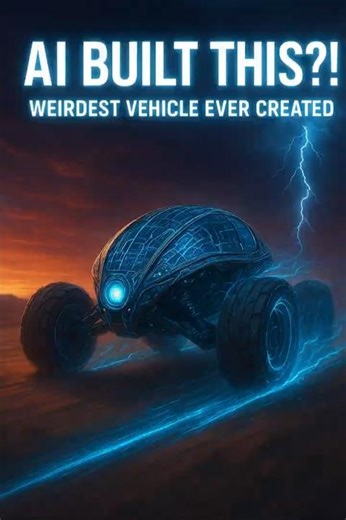 When AI Builds the Weirdest Vehicle Ever 🤖🚗 You Won’t Believe It Moves Like This! #futuretransport