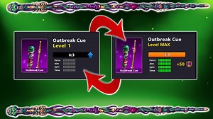 56K views · 2.2K reactions | LEVEL 1 to LEVEL MAX of OUTBREAK CUE - 8 BALL POOL - Gaming With K YouTube Channel: https://www.youtube.com/c/gamingwithk #GamingWithK #newpoolpass #8ballpool #TreasuresOfThePharaoh | Gaming with K | Facebook