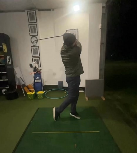 A quick practice between coaching sessions | Lee Sheldon Golf