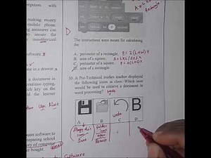 KJSEA: PRE-TECH SAMPLE PAPER Question 30