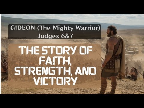 Gideon The HERO Who Was Scared of Everything A Bible Story