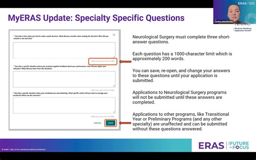 Optimal Strategies for Your 2026 Residency Application, with a focus on Neurological Surgery