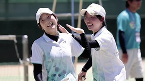 皇后杯ベスト16おめでとう‼️🌟ソフトテニス全日本選手権柴田凛山本萌衣紗就実