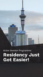  Big news for investors - NZ just made it easier to get residency! No English test, reduced timelines, lower investments. Learn more at https://www.nzil.co.nz/visas/active-investor-plus-visa or call NZIL on +64 (0) 9 869 2952 #NZImmigrationLaw #WorkVisa | New Zealand Immigration Law | Facebook