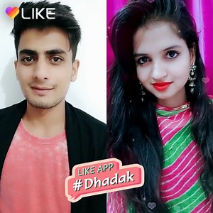 4.9M views · 77K reactions | #धड़क को पसंद है? LIKE APP डाउनलोड करें और यहां #IshaanKhatter और #JanhviKapoor की डब चुनौती करें! | Likee | Facebook