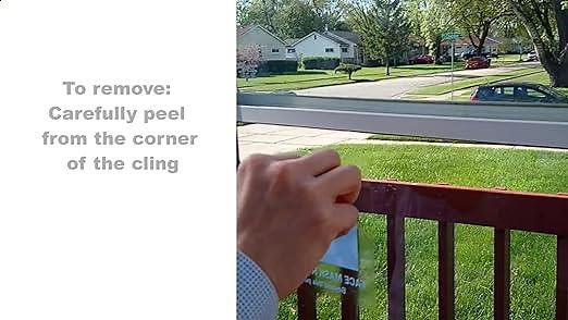 Face Mask Required Sign Cling Sticker