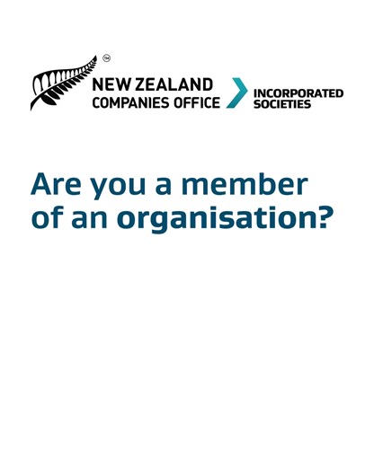 Incorporated societies must reregister before 5 April 2026, or they could lose control of their money and assets. Time is running out. Check the register today. | New Zealand Companies Office
