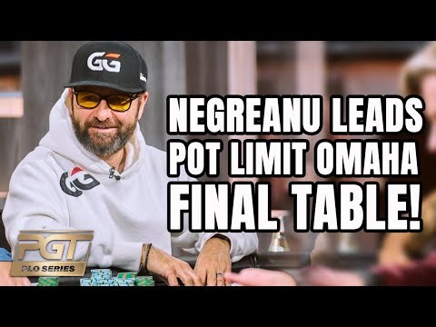 Daniel Negreanu Chases 55th Live Tournament Win at PGT PLO Series!