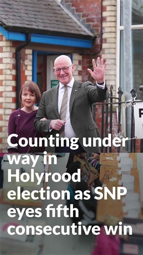 Counting under way in Holyrood election as SNP eyes fifth consecutive win
