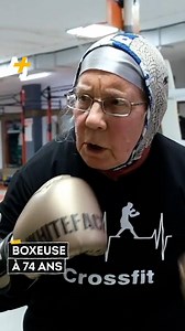 À 74 ans, “tante Naciye” n’est pas qu’une grand-mère. C’est aussi une boxeuse amateure qui s’entraîne régulièrement pour lutter contre la maladie. 🥊 | AJ français