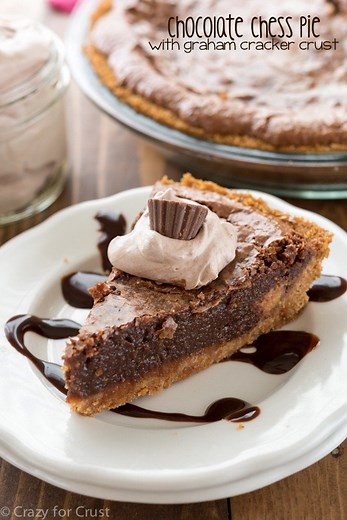 Chocolate Chess Pie