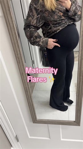 Game-Changing Momanda Flare Pants for Maternity Comfort