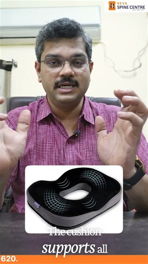 Tailbone Pain?Let the Coccyx Cushion Carry the Pressure | 👨‍⚕️ Dr. Arun Kumar V #spinespecialist #yt