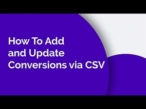 How To Add and Update Conversions via CSV | Everflow Mini Webinars