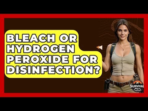 Bleach Or Hydrogen Peroxide For Disinfection? - Survival Skills for Everyone