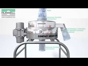 Vibratory sifter Russell Compact Airlock Sieve™