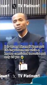 It is wrong that Mazi Nnamdi Kanu got a life sentence while Boko Haram terrorist received 20 years
