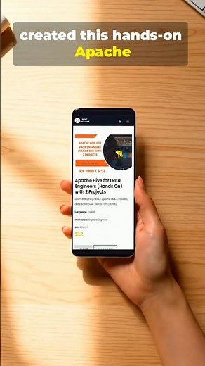 Apache Hive for Data Engineers: Hands-On Masterclass |HiveQL, Partitioning, Optimization+ 2 Projects