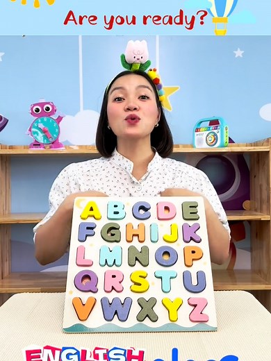 Hãy hát bài hát ABC tiếng Anh cùng nhau