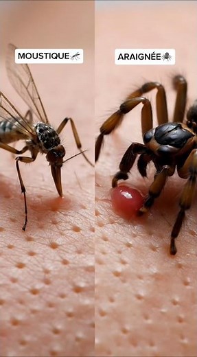 Mosquito bite or spider bite? You're probably mistaken 😳 #health #insects #skin