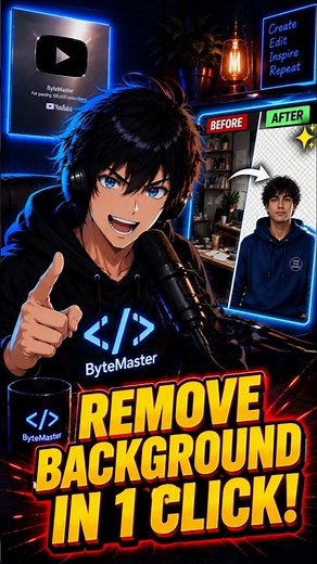 Remove Any Background in 1 Click! 🤯 | Best FREE AI Background Remover (2026)