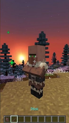 Knockback 255 Stick in Minecraft! 🌿 #minecraft #command #knockback