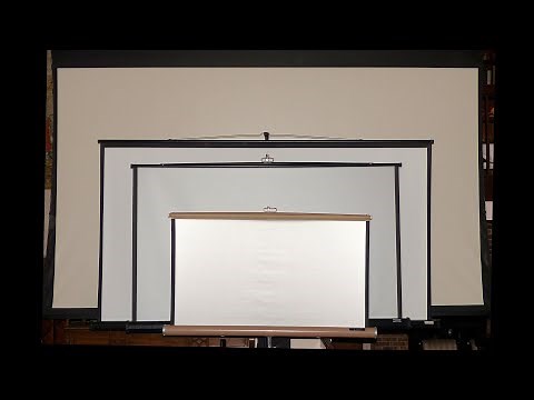 Wash Your Projection Screen!