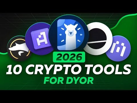 Here Are 10 IMPORTANT Crypto Tools You Need to DYOR in 2026!
