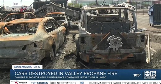 Propane fire insurance problems persist a month later