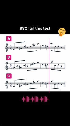 Which one is the correct? #eartraining #musicintrevals #daily