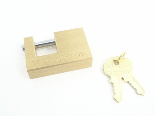 Master Lock Trigger Style Coupler Lock for 1-7/8" and 2" Couplers Master Lock Trailer Tongue Lock 60