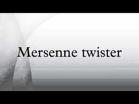 Mersenne twister