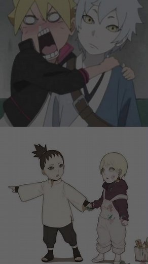 Kawaii Moments with Mitsuki, Inojin, Himawari, and Shikadai