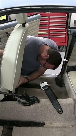 1970 VW Karmann Ghia Seat Reassembly and Installation