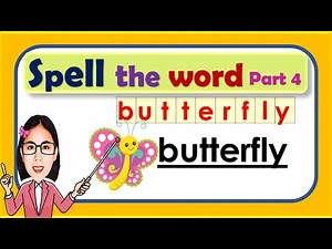 Learn how to spell basic words Part 4|| Animals - word || Spelling || Lesson with quiz