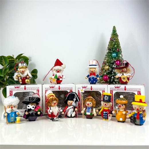 Vintage Steinbach German Wooden Ornaments Handmade Christmas Decor, Sold Individually - Etsy UK