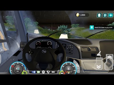 Truck driver Go Truck Driving Games Android-Gameplay Night Shift Dilevery Truck Driving 4x4 8x8 mode