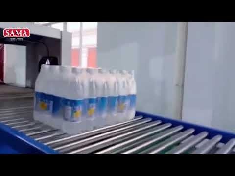 Automatic Bottle Sleeve Shrink Wrapping Machine