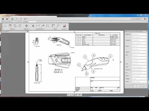 Fusion 360 Drawings Workspace: Basic Training Part 3 - Parts List, Balloons, and Annotation Settings